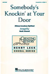 Somebody's Knockin' at Your Door Unison/Two-Part choral sheet music cover